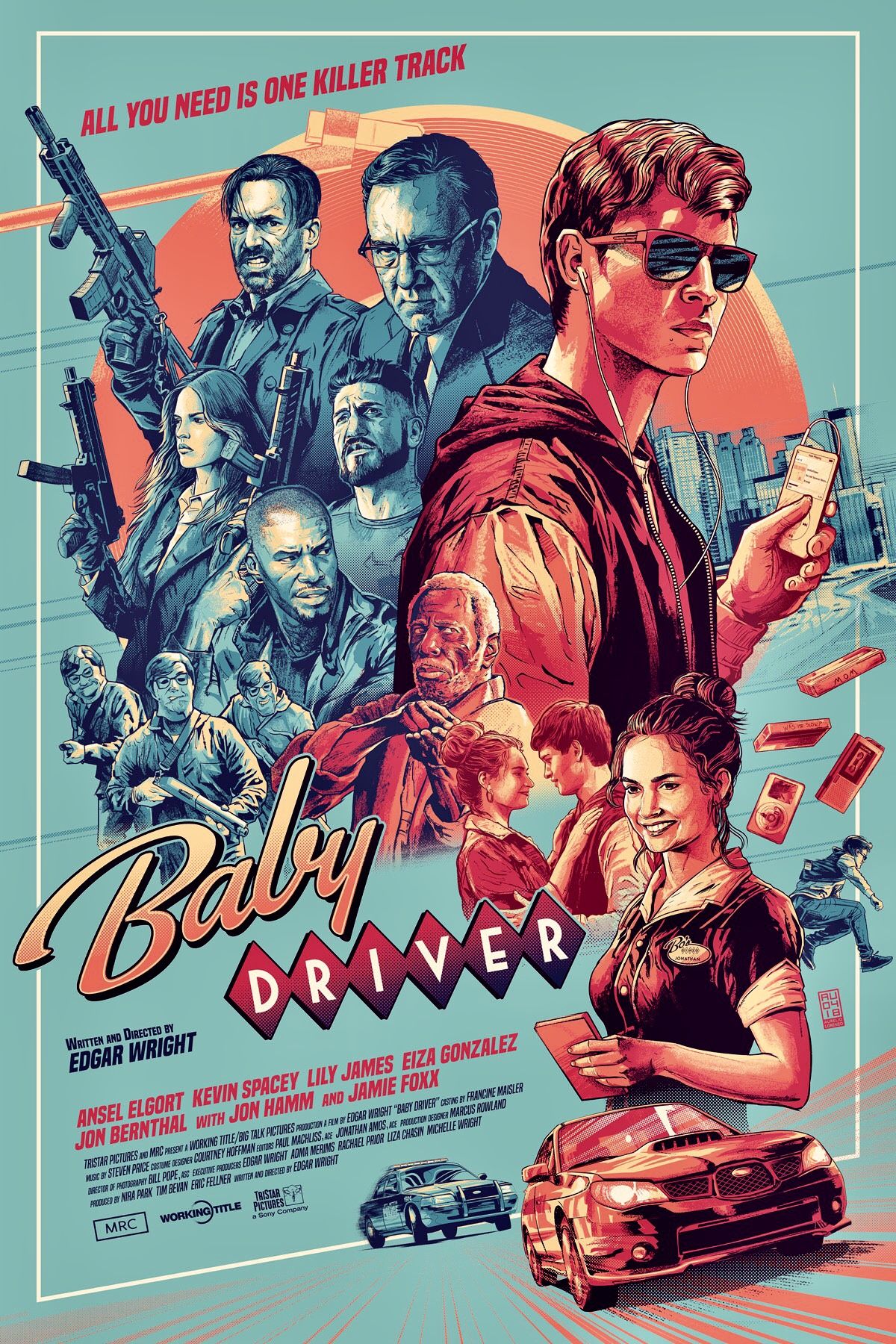 Baby Driver Poster